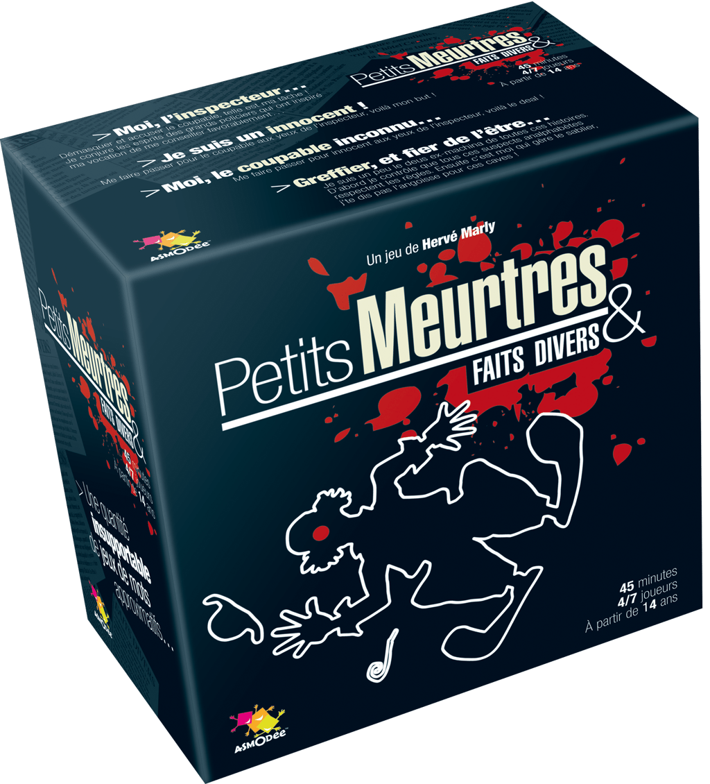 Affiche de la soirée jeux Petits Meurtres Entre Amis et The Mind