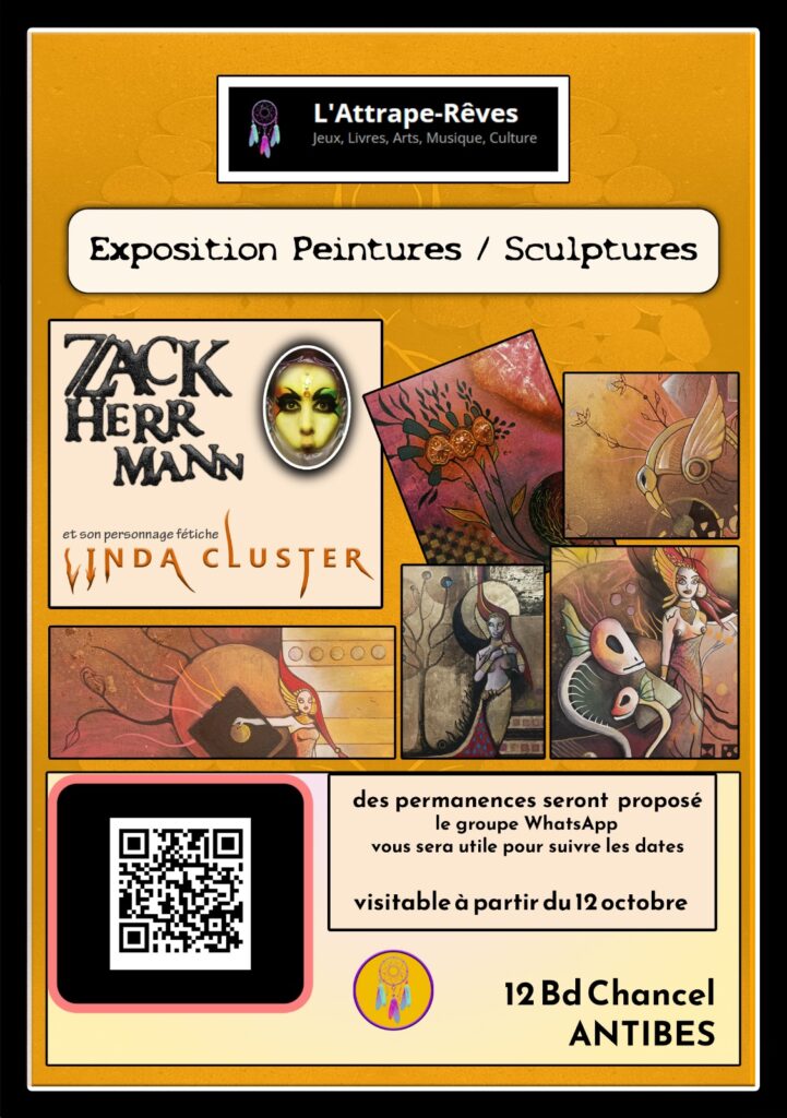 Affiche de l'exposition Zack Herr Mann