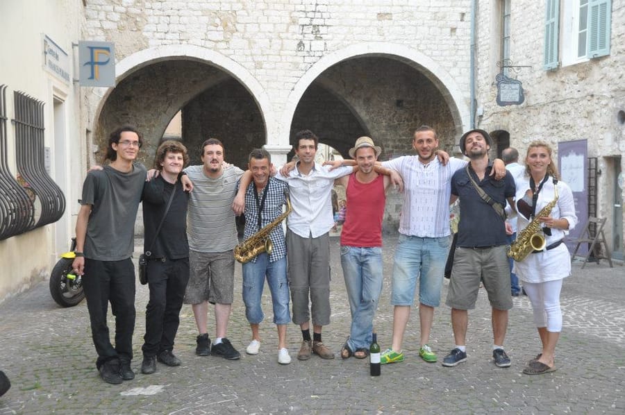 Pandore Orchestra à neuf musiciens, Vence, 2012
